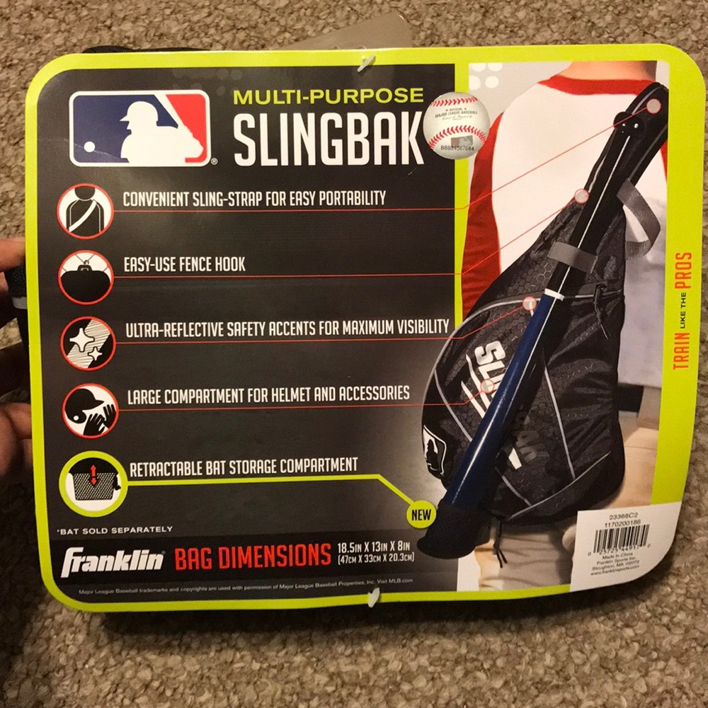 Franklin Baseball Bag NWT